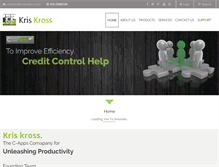 Tablet Screenshot of kriskrossinc.com